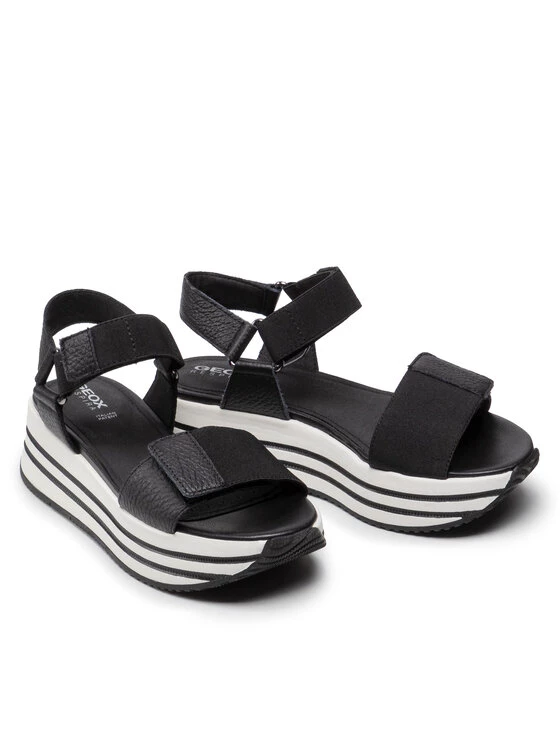 Geox Γυναίκες Σανδάλια D S.Kency A D25RSA 00046 C9999 Μαύρο Μαύρο 7 Geox Γυναίκες Σανδάλια D S.Kency A D25RSA 00046 C9999 Μαύρο Μαύρο - Image 5