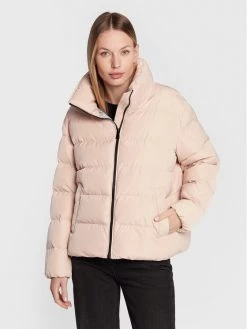 Geox Γυναίκες Χειμωνιάτικα Μπουφάν Μπουφάν πουπουλένιο Anylla W2628C T2506 F8294 Ροζ Regular Fit Ροζ