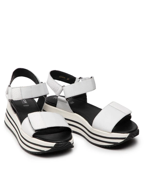 Geox Γυναίκες Σανδάλια D S.Kency A D25RSA 00046 C1000 Λευκό Λευκό 7 Geox Γυναίκες Σανδάλια D S.Kency A D25RSA 00046 C1000 Λευκό Λευκό - Image 5