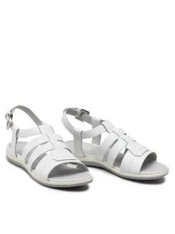 Geox Γυναίκες Σανδάλια D S.Vega D D25R6D 00043 C1000 Λευκό Λευκό -Συμφωνίες Geox Κατάστημα unnamed file 2619