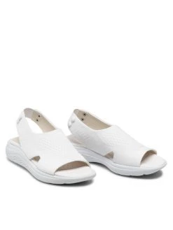 Geox Γυναίκες Σανδάλια D Spherica Ec5 DD25SVD 0006K C1000 Λευκό Λευκό -Συμφωνίες Geox Κατάστημα unnamed file 2631