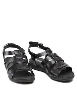 Geox Γυναίκες Σανδάλια D S. Vega D D25R6D 00043 C9999 Μαύρο Μαύρο -Συμφωνίες Geox Κατάστημα unnamed file 2691