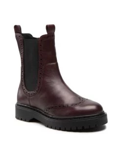 Geox Γυναίκες Biker Μποτάκια Μποτάκια D Bleyze E D26QDE 00043 C7005 Μπορντό Μπορντό