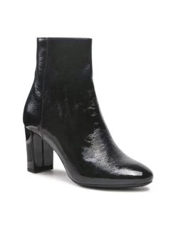 Geox Γυναίκες Μποτάκια D Pheby 80F D16QPF 00067 C9999 Μαύρο Μαύρο