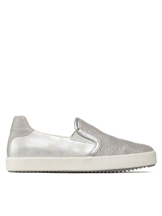 Geox Γυναίκες Κλειστά Παπούτσια Πάνινα παπούτσια D Blomiee A D156HA 0NFBN C1010 Ασημί Ασημί 4 Geox Γυναίκες Κλειστά Παπούτσια Πάνινα παπούτσια D Blomiee A D156HA 0NFBN C1010 Ασημί Ασημί - Image 2