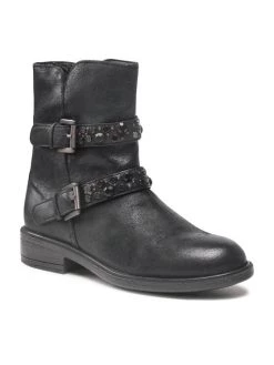 Geox Γυναίκες Μποτάκια D Catria F D26LQF 07743 C9999 Μαύρο Μαύρο