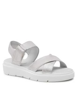 Geox Γυναίκες Σανδάλια D Tamas D D02DLD 000PV C1007 Ασημί Ασημί
