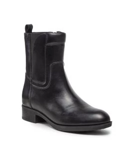 Geox Γυναίκες Biker Μποτάκια Μποτάκια D Felicity Np Abx A D26BLA 00043 C9999 Μαύρο Μαύρο