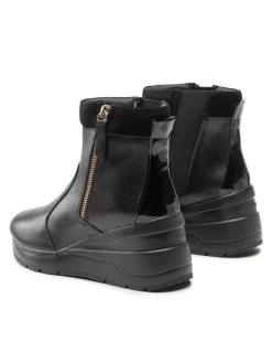 Geox Γυναίκες Biker Μποτάκια Μποτάκια D Zosma F D168LF 08522 C9999 Μαύρο Μαύρο -Συμφωνίες Geox Κατάστημα unnamed file 3244