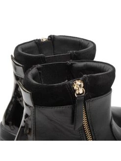 Geox Γυναίκες Biker Μποτάκια Μποτάκια D Zosma F D168LF 08522 C9999 Μαύρο Μαύρο -Συμφωνίες Geox Κατάστημα unnamed file 3246