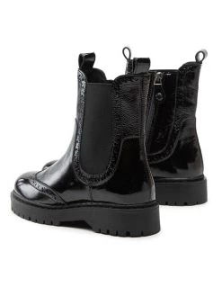 Geox Γυναίκες Biker Μποτάκια Μποτάκια D Bleyze E D26QDE 00067 C9999 Μαύρο Μαύρο -Συμφωνίες Geox Κατάστημα unnamed file 3291