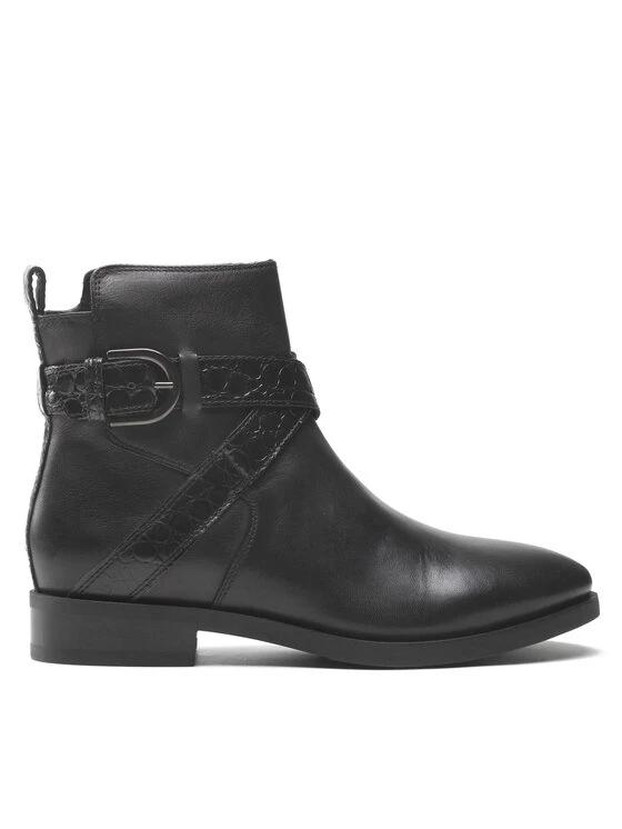 Geox Γυναίκες Biker Μποτάκια Μποτάκια D Brogue D D262UD 04340 C9999 Μαύρο Μαύρο 4 Geox Γυναίκες Biker Μποτάκια Μποτάκια D Brogue D D262UD 04340 C9999 Μαύρο Μαύρο - Image 2