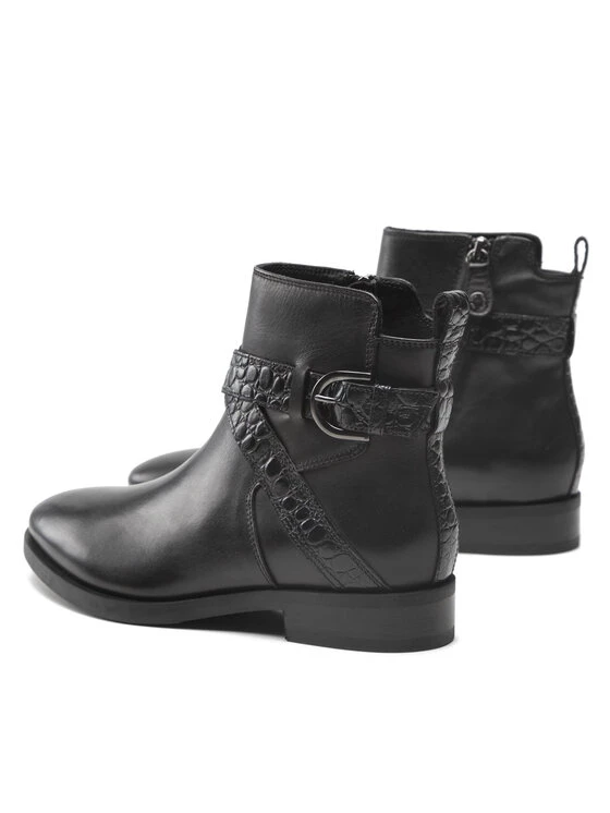 Geox Γυναίκες Biker Μποτάκια Μποτάκια D Brogue D D262UD 04340 C9999 Μαύρο Μαύρο 5 Geox Γυναίκες Biker Μποτάκια Μποτάκια D Brogue D D262UD 04340 C9999 Μαύρο Μαύρο - Image 3