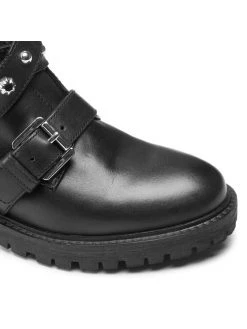 Geox Γυναίκες Biker Μποτάκια Μποτάκια D Hoara C D26FTC 00043 C9999 Μαύρο Μαύρο -Συμφωνίες Geox Κατάστημα unnamed file 3356