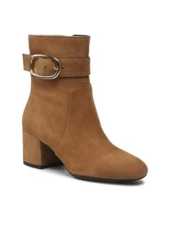 Geox Γυναίκες Biker Μποτάκια Μποτάκια D Eleana B D26TWB 00021 C6001 Καφέ Καφέ