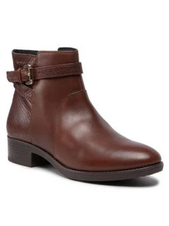 Geox Γυναίκες Biker Μποτάκια Μποτάκια D Felicity E D26G1E 04341 C0013 Καφέ Καφέ