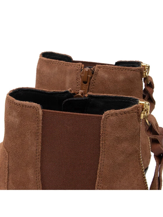 Geox Γυναίκες Biker Μποτάκια Μποτάκια D New Asheel A D26FSA 00022 C6000 Καφέ Καφέ 7 Geox Γυναίκες Biker Μποτάκια Μποτάκια D New Asheel A D26FSA 00022 C6000 Καφέ Καφέ - Image 5