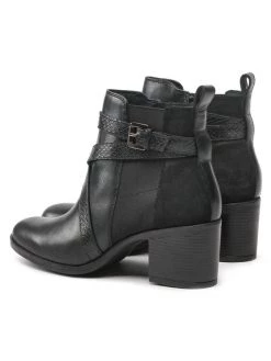 Geox Γυναίκες Biker Μποτάκια Μποτάκια D New Asheel B D26FSB 04341 C9999 Μαύρο Μαύρο -Συμφωνίες Geox Κατάστημα unnamed file 3743