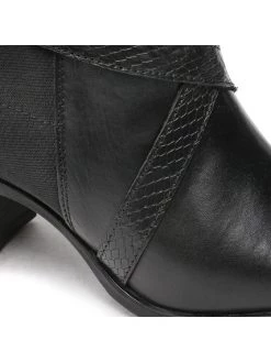 Geox Γυναίκες Biker Μποτάκια Μποτάκια D New Asheel B D26FSB 04341 C9999 Μαύρο Μαύρο -Συμφωνίες Geox Κατάστημα unnamed file 3746