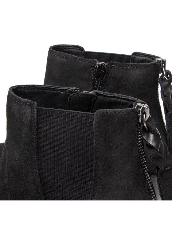 Geox Γυναίκες Biker Μποτάκια Μποτάκια D New Asheel A D26FSA 00022 C9999 Μαύρο Μαύρο 7 Geox Γυναίκες Biker Μποτάκια Μποτάκια D New Asheel A D26FSA 00022 C9999 Μαύρο Μαύρο - Image 5