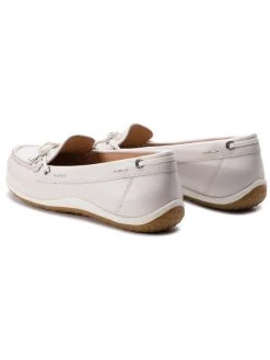 Geox Γυναίκες Κλειστά Παπούτσια Μοκασίνια D Vega Moc B D92DNB 043BC C1002 Λευκό Λευκό -Συμφωνίες Geox Κατάστημα unnamed file 378