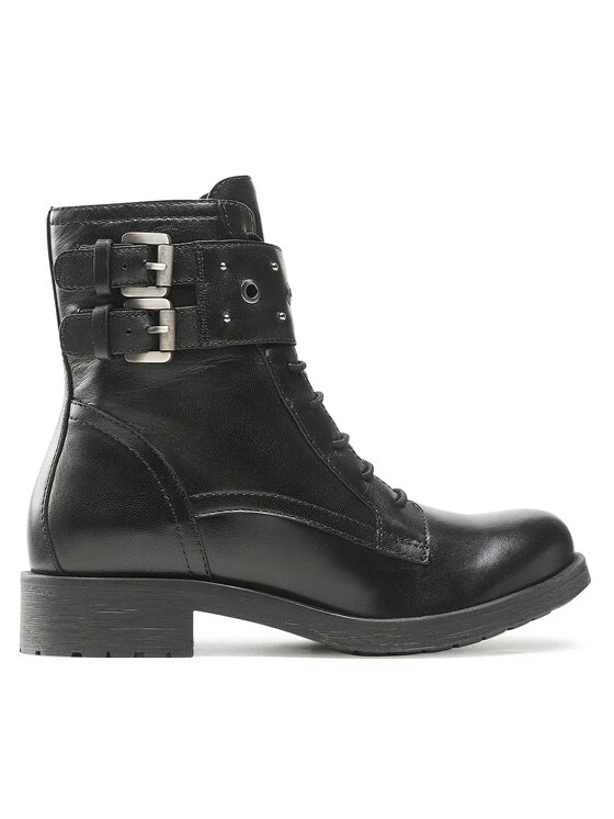 Geox Γυναίκες Biker Μποτάκια Μποτάκια D Rawelle J D266RJ 000TU C9999 Μαύρο Μαύρο 4 Geox Γυναίκες Biker Μποτάκια Μποτάκια D Rawelle J D266RJ 000TU C9999 Μαύρο Μαύρο - Image 2