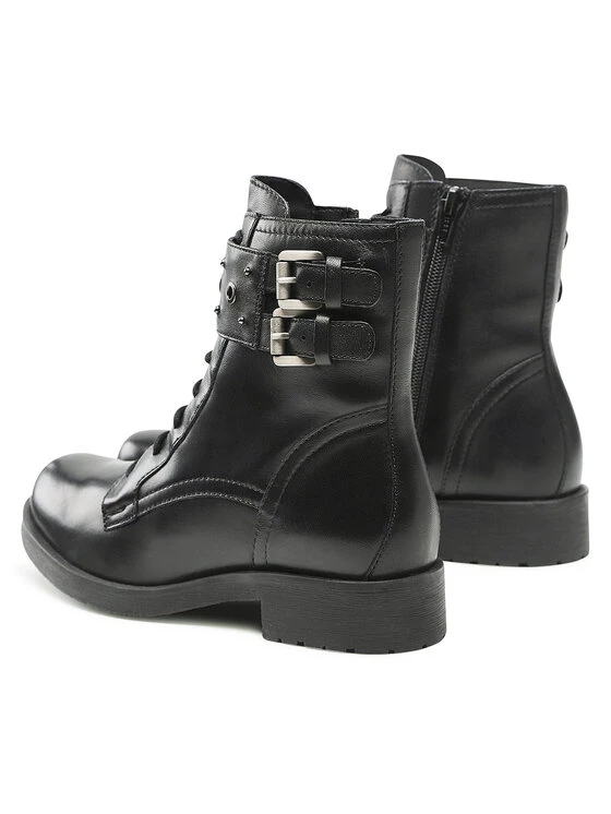 Geox Γυναίκες Biker Μποτάκια Μποτάκια D Rawelle J D266RJ 000TU C9999 Μαύρο Μαύρο 5 Geox Γυναίκες Biker Μποτάκια Μποτάκια D Rawelle J D266RJ 000TU C9999 Μαύρο Μαύρο - Image 3