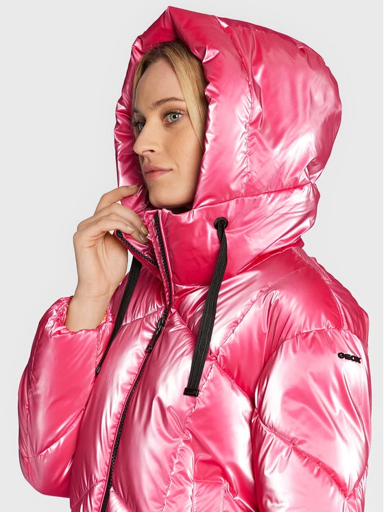 Geox Γυναίκες Χειμωνιάτικα Μπουφάν Μπουφάν πουπουλένιο Teoclea W2628V T2959 F8299 Ροζ Regular Fit Ροζ 6 Geox Γυναίκες Χειμωνιάτικα Μπουφάν Μπουφάν πουπουλένιο Teoclea W2628V T2959 F8299 Ροζ Regular Fit Ροζ - Image 4