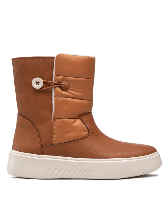 Geox Γυναίκες Biker Μποτάκια Μποτάκια D Nhenbus B D168DB 0FEFU C0452 Καφέ Καφέ 4 Geox Γυναίκες Biker Μποτάκια Μποτάκια D Nhenbus B D168DB 0FEFU C0452 Καφέ Καφέ - Image 2