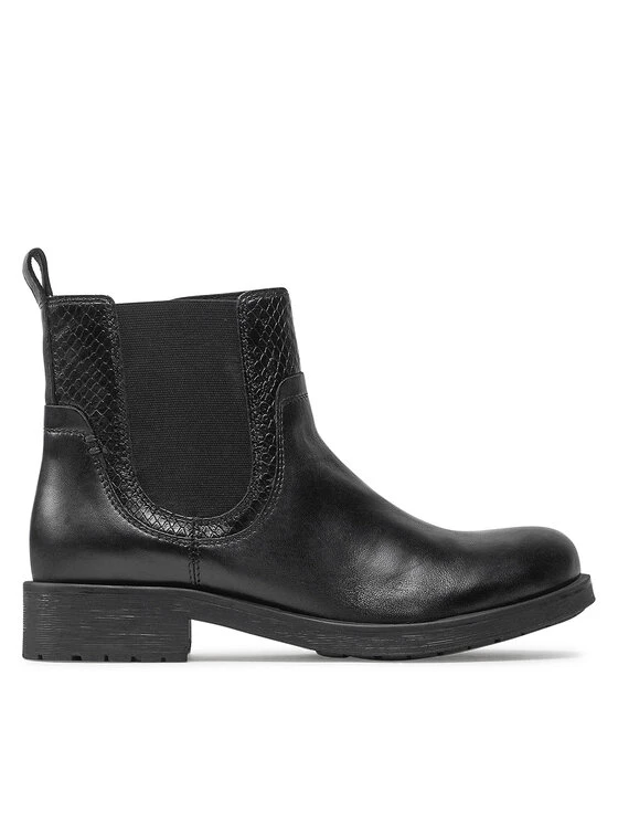 Geox Γυναίκες Biker Μποτάκια Μποτάκια D Rawelle A D166RA 0TU41 C9997 Μαύρο Μαύρο 4 Geox Γυναίκες Biker Μποτάκια Μποτάκια D Rawelle A D166RA 0TU41 C9997 Μαύρο Μαύρο - Image 2