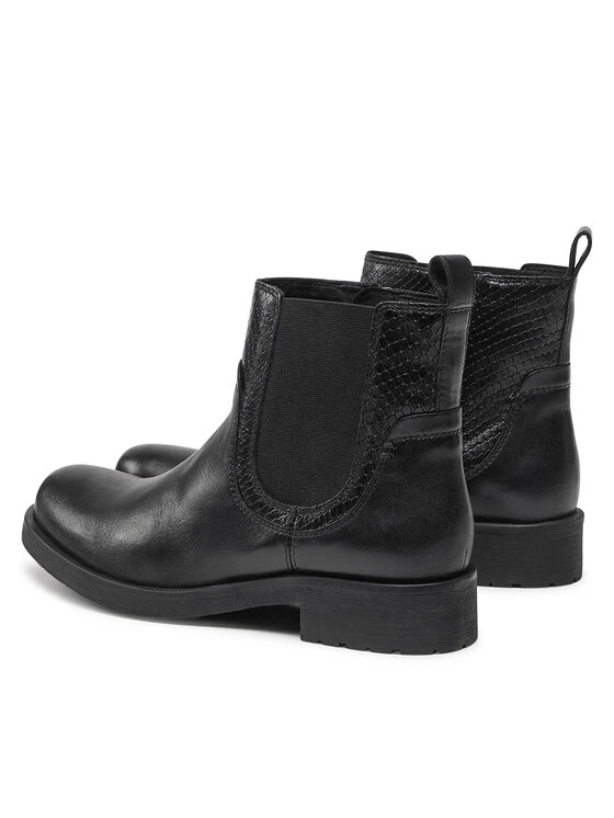 Geox Γυναίκες Biker Μποτάκια Μποτάκια D Rawelle A D166RA 0TU41 C9997 Μαύρο Μαύρο 5 Geox Γυναίκες Biker Μποτάκια Μποτάκια D Rawelle A D166RA 0TU41 C9997 Μαύρο Μαύρο - Image 3