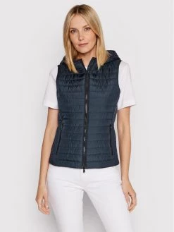 Geox Γυναίκες Γιλέκα Γιλέκο Ascythia W2523C T2920 F4491 Σκούρο μπλε Regular Fit Σκούρο μπλε