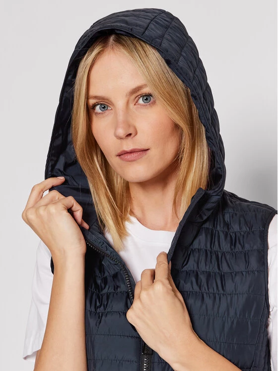 Geox Γυναίκες Γιλέκα Γιλέκο Ascythia W2523C T2920 F4491 Σκούρο μπλε Regular Fit Σκούρο μπλε 6 Geox Γυναίκες Γιλέκα Γιλέκο Ascythia W2523C T2920 F4491 Σκούρο μπλε Regular Fit Σκούρο μπλε - Image 4