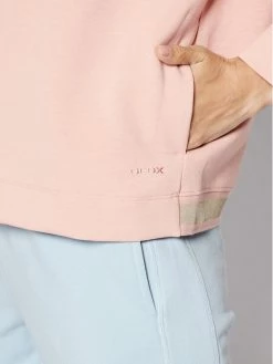 Geox Γυναίκες Μπλούζες Χωρίς Φερμουάρ Μπλούζα Solid C W2510K-T2928 F8293 Ροζ Relaxed Fit Ροζ -Συμφωνίες Geox Κατάστημα unnamed file 3988