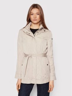 Geox Γυναίκες Μεταβατικά Μπουφάν Μπουφάν μεταβατικό Annya W2520S T2506 F5025 Μπεζ Ladies Fit Μπεζ