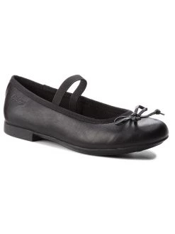 Geox Παιδιά Αγόρι Μπαλαρίνες J Plie' B J3455B 00043 C9997 D Μαύρο Μαύρο