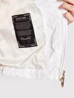 Geox Γυναίκες Μεταβατικά Μπουφάν Μπουφάν μεταβατικό Genziana W2520P-T2506 F2128 Λευκό Regular Fit Λευκό -Συμφωνίες Geox Κατάστημα unnamed file 4012