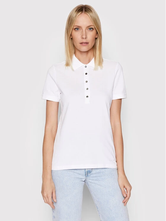 Geox Γυναίκες Μπλούζες Polo Polo Sustainable W2510B-T2649 F1492 Λευκό Regular Fit Λευκό 2 Geox Γυναίκες Μπλούζες Polo Polo Sustainable W2510B-T2649 F1492 Λευκό Regular Fit Λευκό