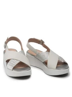 Geox Γυναίκες Σανδάλια D Laudara C D25MPC 0335J C0626 Γκρι Γκρι -Συμφωνίες Geox Κατάστημα unnamed file 4111