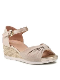 Geox Γυναίκες Εσπαντρίγιες D Ischia Corda B D25HHB 02110 C1JH6 Μπεζ Μπεζ