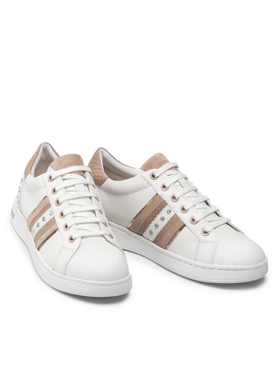 Geox Γυναίκες Αθλητικά D Jaysen A D151BA 08541 C1Z5QD Λευκό Λευκό 7 Geox Γυναίκες Αθλητικά D Jaysen A D151BA 08541 C1Z5QD Λευκό Λευκό - Image 5