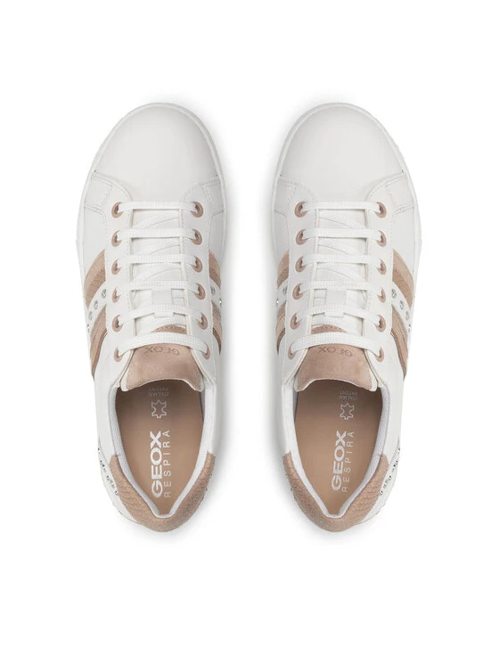 Geox Γυναίκες Αθλητικά D Jaysen A D151BA 08541 C1Z5QD Λευκό Λευκό 8 Geox Γυναίκες Αθλητικά D Jaysen A D151BA 08541 C1Z5QD Λευκό Λευκό - Image 6