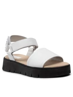 Geox Γυναίκες Σανδάλια D Dandra 40 B B25SCB 00043 C1000 Λευκό Λευκό