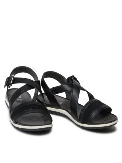 Geox Γυναίκες Σανδάλια D S.Vega G D25R6G 0BCEW C9999 Μαύρο Μαύρο -Συμφωνίες Geox Κατάστημα unnamed file 4361