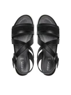 Geox Γυναίκες Σανδάλια D S.Vega G D25R6G 0BCEW C9999 Μαύρο Μαύρο -Συμφωνίες Geox Κατάστημα unnamed file 4362