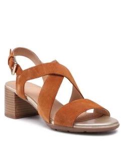 Geox Γυναίκες Σανδάλια D Marykarmen M.S. B D25CWB 00022 C6001 Καφέ Καφέ