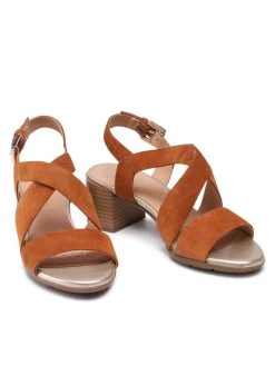 Geox Γυναίκες Σανδάλια D Marykarmen M.S. B D25CWB 00022 C6001 Καφέ Καφέ -Συμφωνίες Geox Κατάστημα unnamed file 4421