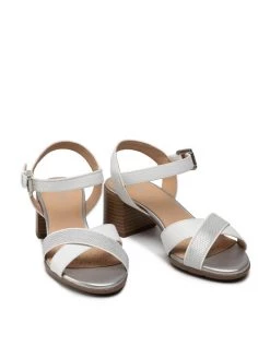 Geox Γυναίκες Σανδάλια D Marykarmen M.S. F D25CWF 0BC6P C0007 Λευκό Λευκό -Συμφωνίες Geox Κατάστημα unnamed file 4433