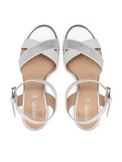 Geox Γυναίκες Σανδάλια D Marykarmen M.S. F D25CWF 0BC6P C0007 Λευκό Λευκό -Συμφωνίες Geox Κατάστημα unnamed file 4434