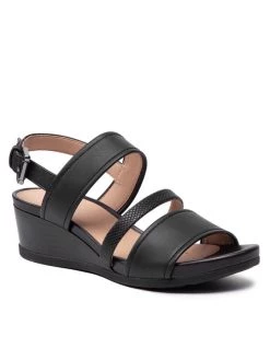 Geox Γυναίκες Σανδάλια D Marykarmen B D258QB 0BC6P C9999 Μαύρο Μαύρο